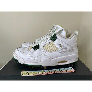 Jordan 4 IV NRG Golf White Green The Masters PRE OWNED